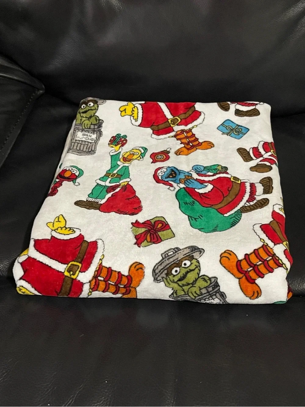 Christmas Sesame Street Bath Towel